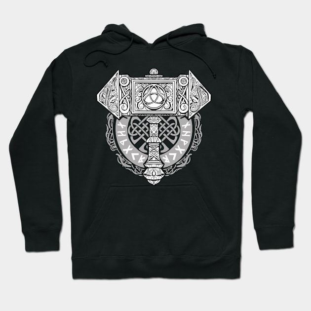 The Hammer of Thor Hoodie by LAPublicTees